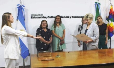 EDUCACIÓN: LA MINISTRA NAIDENOFF TOMÓ JURAMENTO A LA NUEVA SUBSECRETARIA DE COORDINACIÓN PRESUPUESTARIA Y FINANCIERA